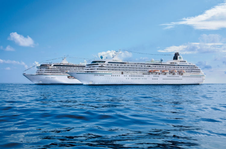 Crystal Cruises ships - Symphony and Serenity