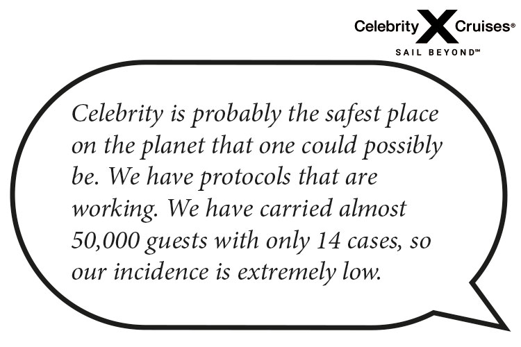 Celebrity CEO President Lisa Lutoff-Perlo cruise safety
