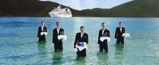 Exceptional service on a luxury cruise