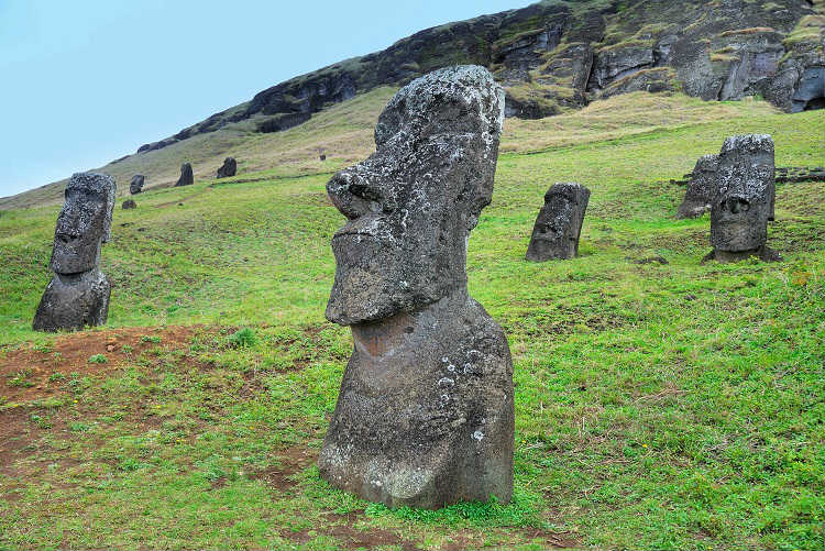 Moai statues - Easter Island