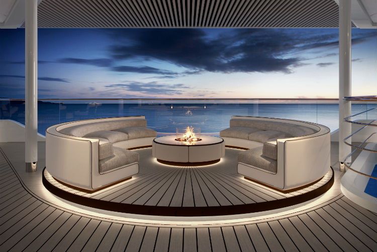 Lounge Terrace - Silver Origin - Silversea
