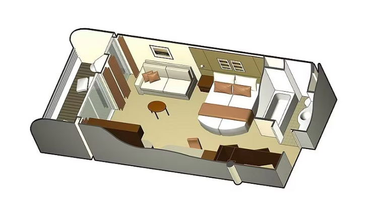 Aqua Sky Suite floor Plan