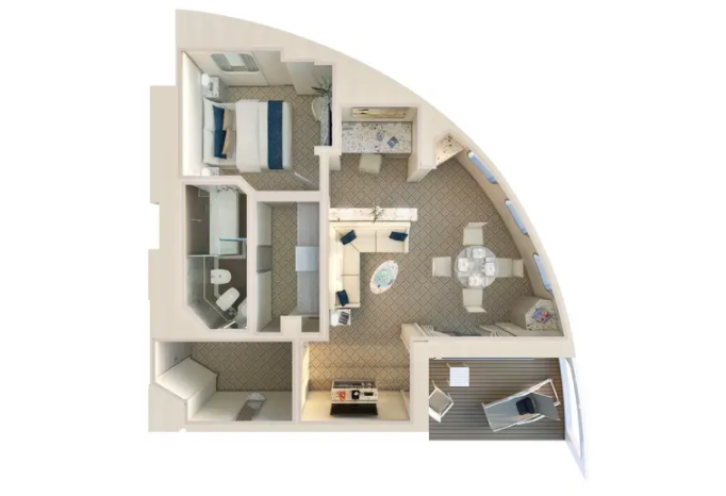 Royal Suite floor Plan