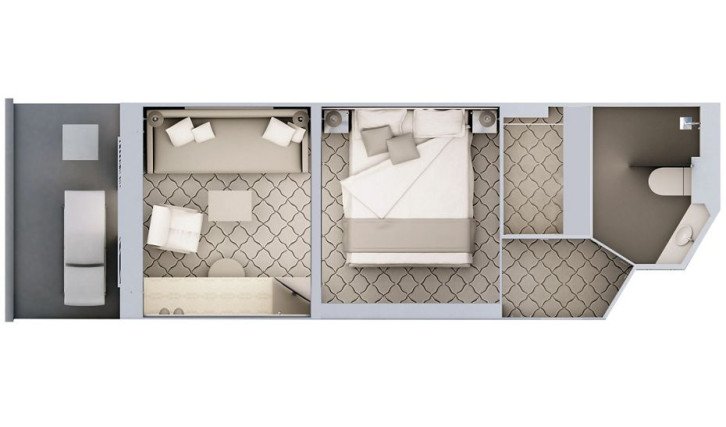 Veranda Suite floor Plan