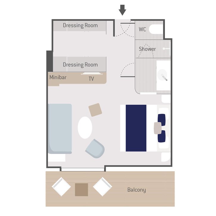 Privilege Suite floor Plan