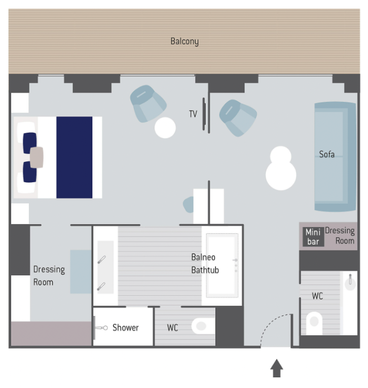 Privilege Suite floor Plan