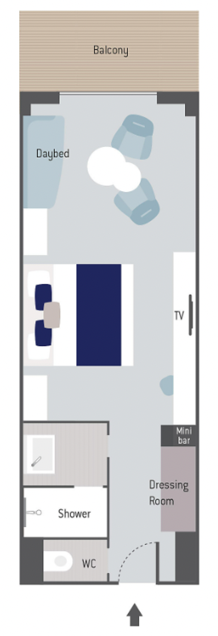 Deluxe Suite floor Plan