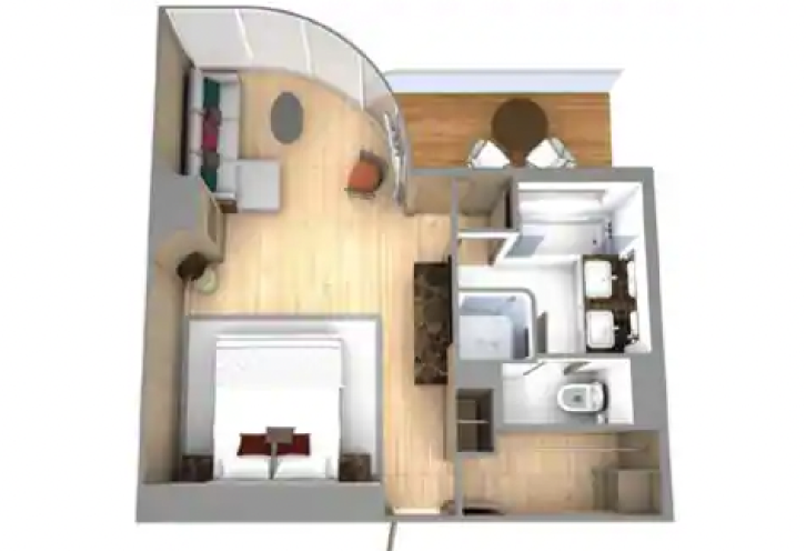 Panorama Veranda Suite floor Plan