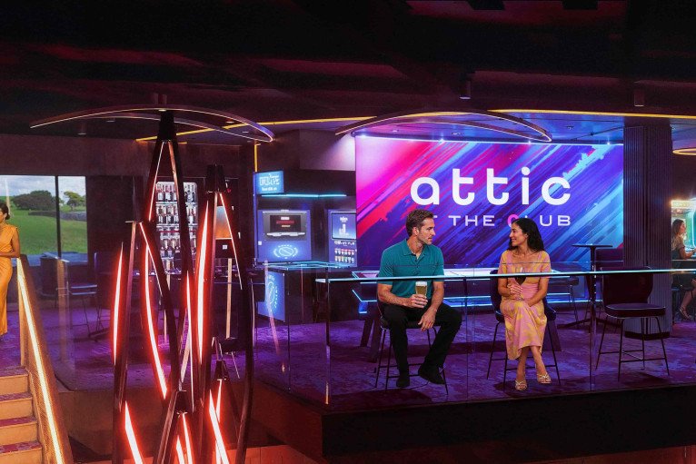 Attic At The Club