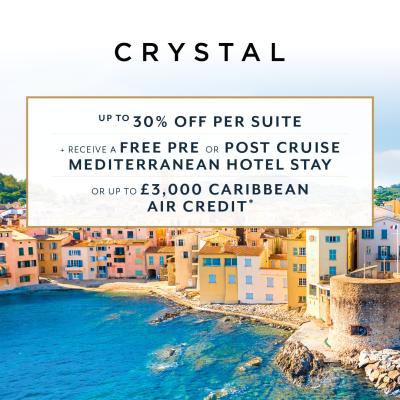Crystal - Up to 30% off per suite