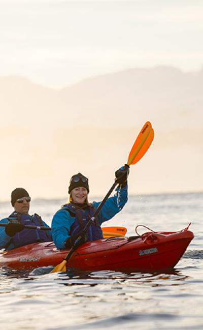 Kayaking