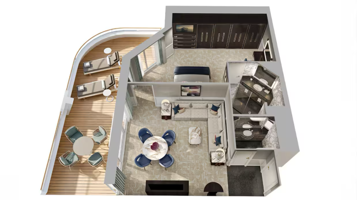 Owner's Suite floor Plan