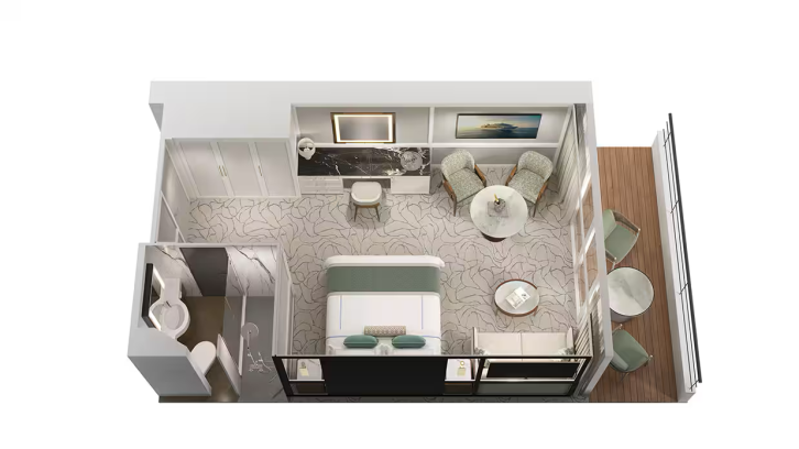 Penthouse Suite floor Plan