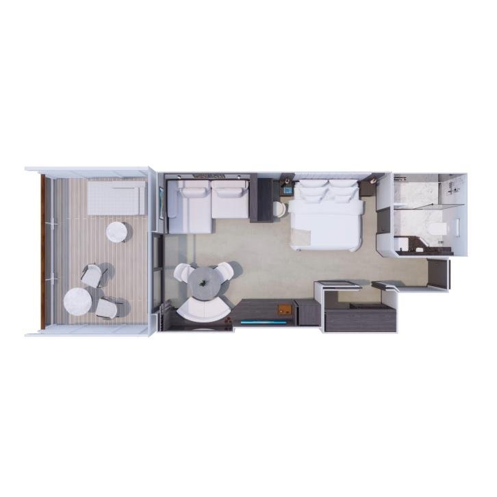 Penthouse floor Plan