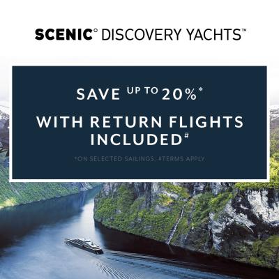 Scenic Ocean savings of up to 20%