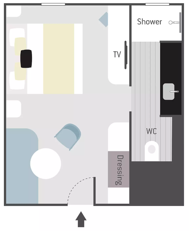 Prestige Suite floor Plan