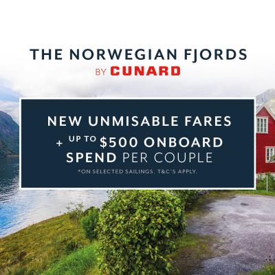 Cunard Norwegian Fjords