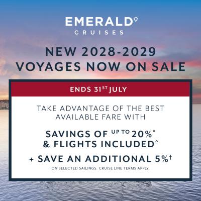 Emerald Luxury Yacht Cruises launch 2028-2029