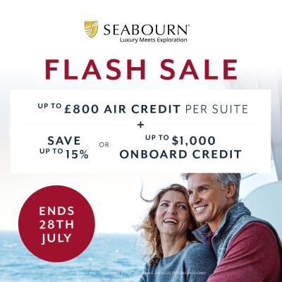 Seabourn Five Day Sale